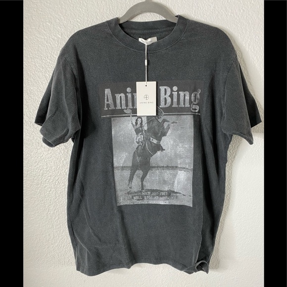 LILI TEE WILD AND FREE - WASHED BLACK - Picture 4 of 7